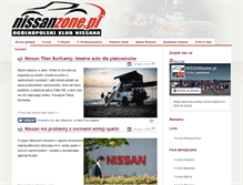 Tablet Screenshot of nissanzone.pl